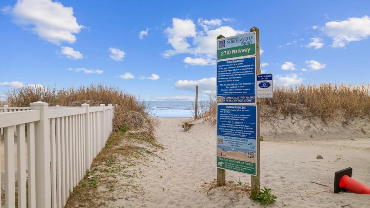 Cherry Grove Efficiency Just Steps From The Beach Myrtle Beach Exteriör bild